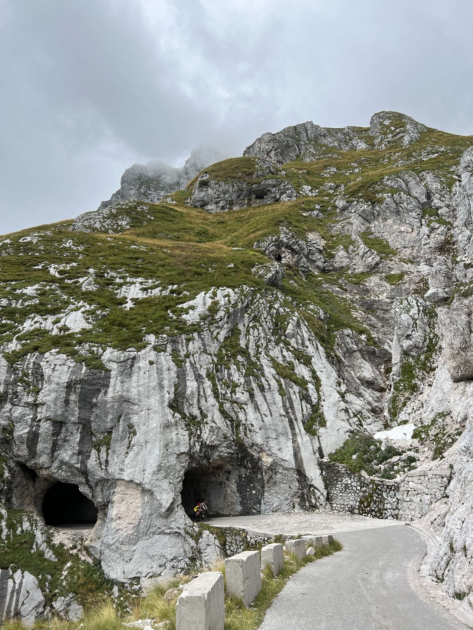 Mangart is just a few switchback away from Sella Nevea